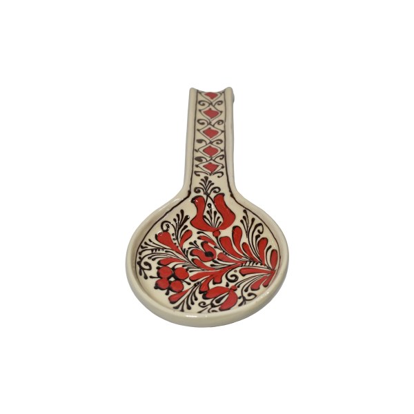 Lingura ceramica Corond rosu