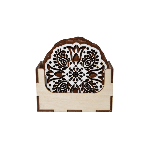 Suport pahar din lemn 