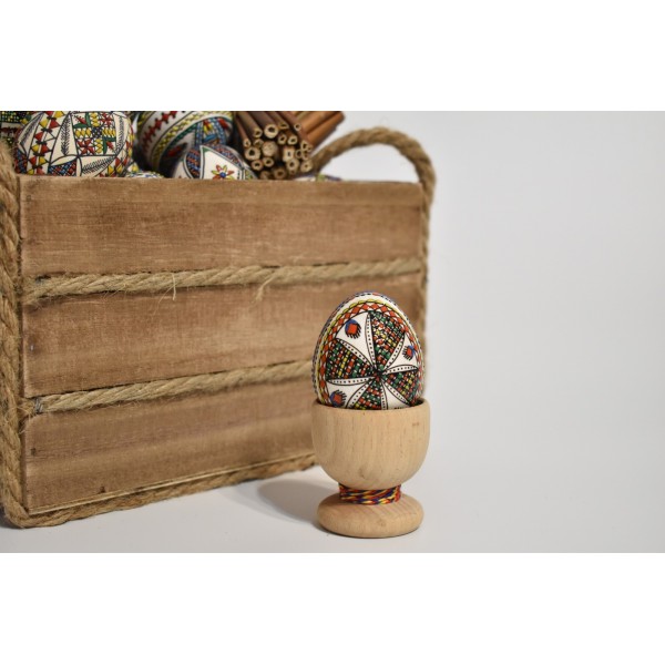 Ou de găină  încondeiat în Bucovina, 06