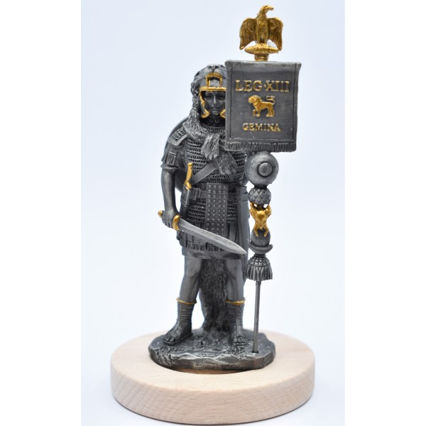 Statuetă plumb - Soldat Legiunea XIII Gemina