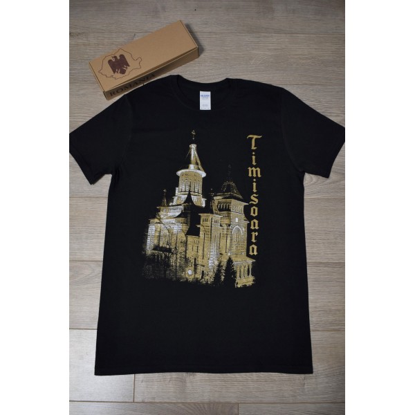 Tricou Timișoara Cat Gold