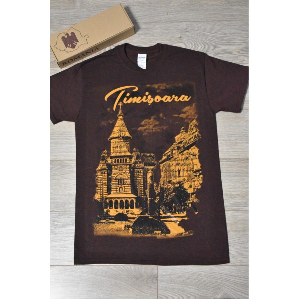 Tricou Timișoara Cat Brown