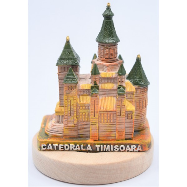 Catedrala Metropolitană Ortodoxă Timișoara - reprezentare rășină